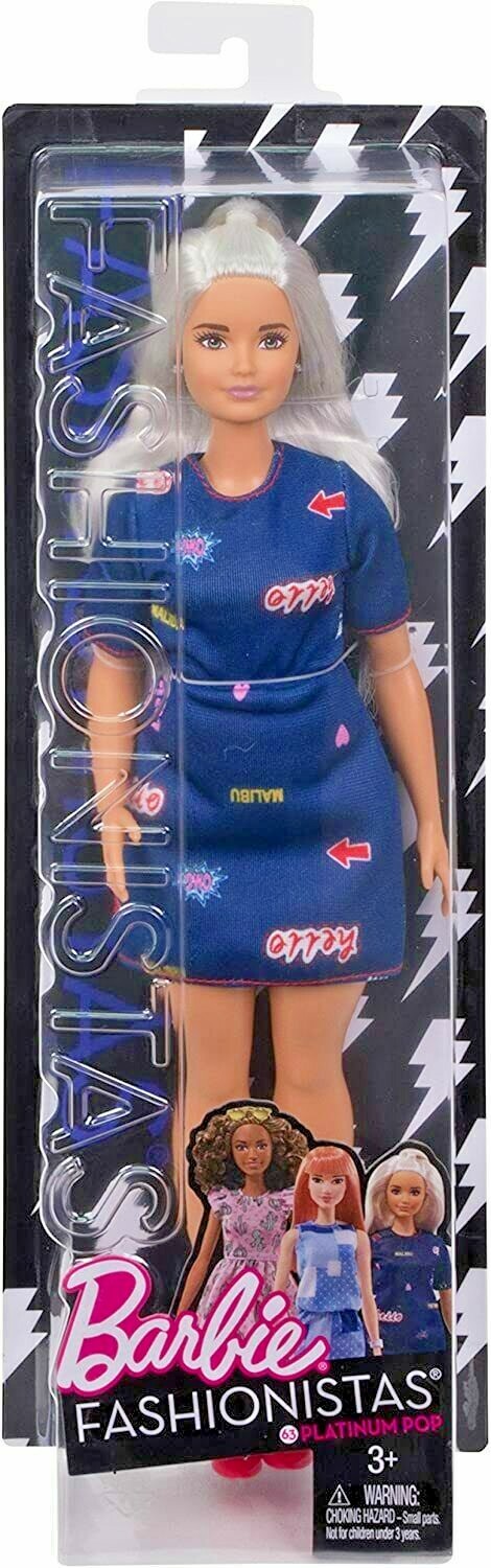 barbie fashionista platinum pop